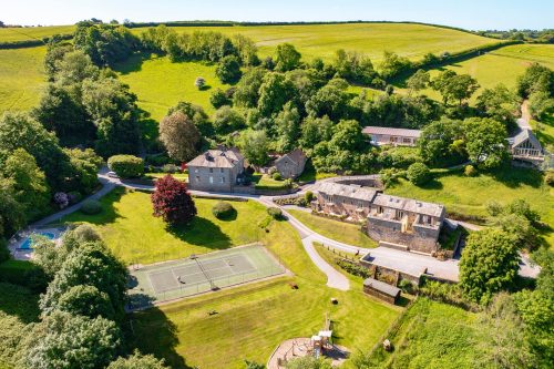 Bird's eye view of River Dart Estate