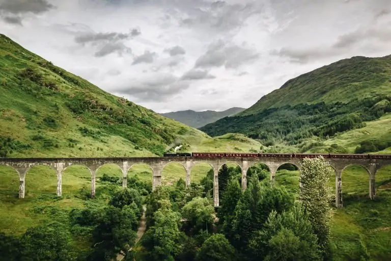 Glenfinnan viaduct Glenfinnan Scotland